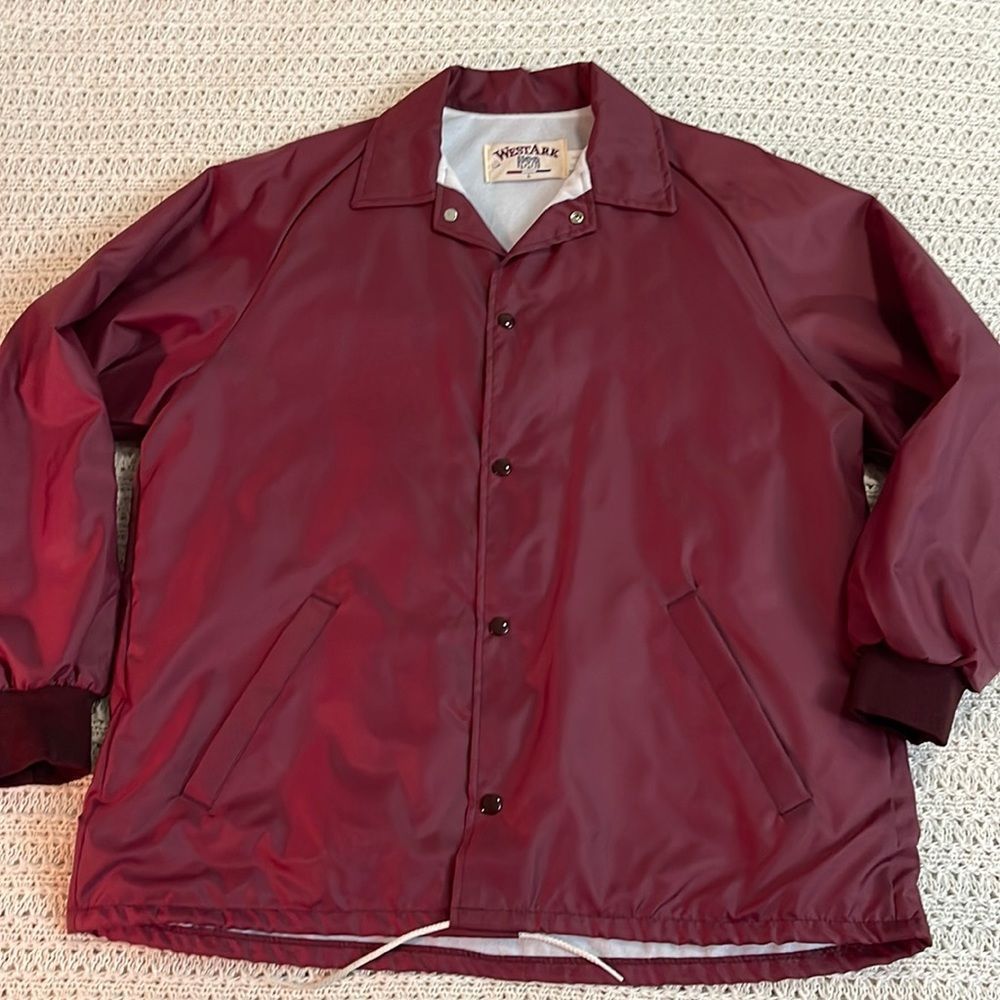 Vintage 1980s West Ark Trucking Windbreaker